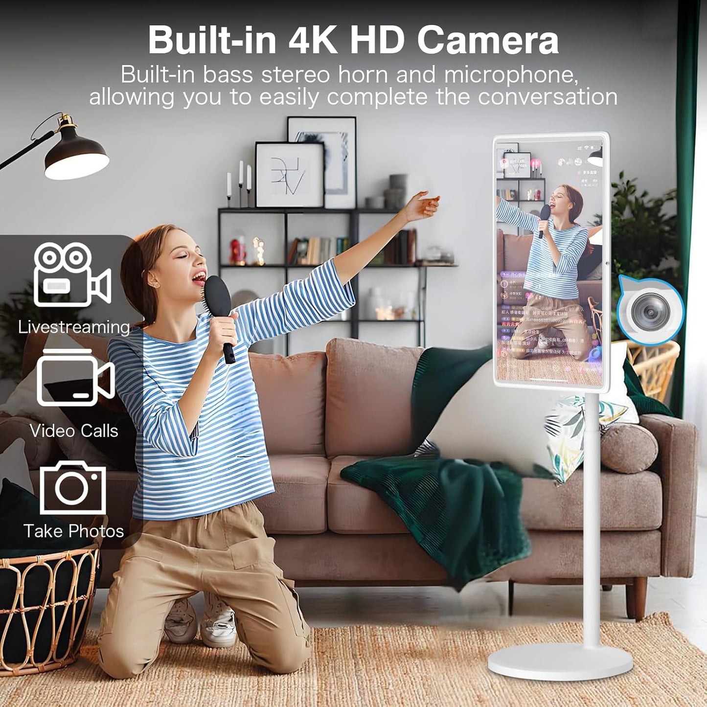 ZERNO - 4K Smart Standing Display